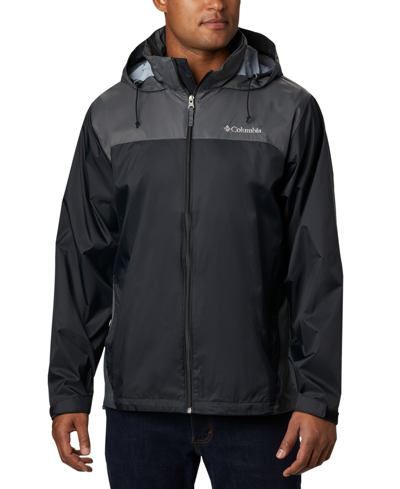Columbia Men's Glennaker Lake Rain Jacket In Black,gray | ModeSens