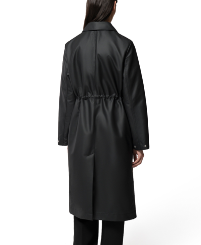 Shop Soia & Kyo Womens Simone Raincoat In Black