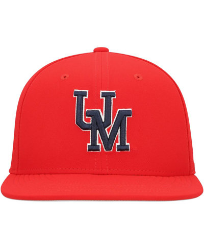 Shop Nike Men's  Red Ole Miss Rebels Aero True Baseball Performance Fitted Hat