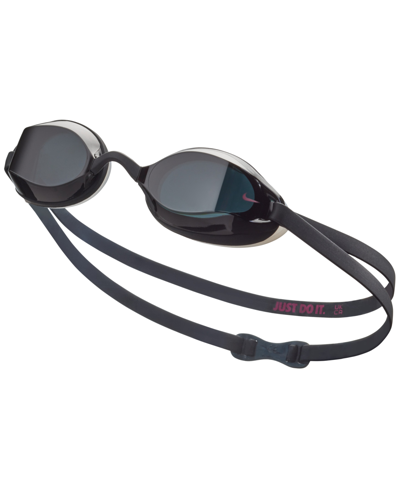 Shop Nike Women's Legacy Swim Goggles In Dark Smoke Grey