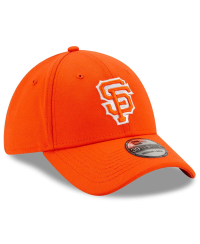 Shop New Era Men's  Orange San Francisco Giants 2021 City Connect 39thirty Flex Hat