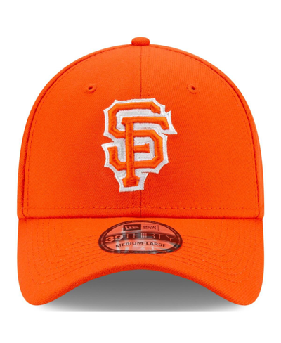 Shop New Era Men's  Orange San Francisco Giants 2021 City Connect 39thirty Flex Hat