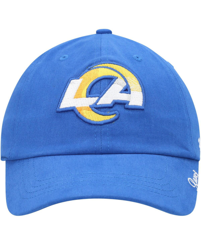 47 Brand Women's ' Royal Los Angeles Rams Miata Clean Up Primary Adjustable Hat In Royal