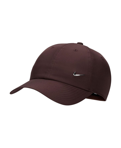Shop Nike Men's And Women's  Lifestyle Club Adjustable Performance Hat In Brown