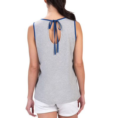 Shop G-iii 4her By Carl Banks Gray New York Mets Fastest Lap Tank Top