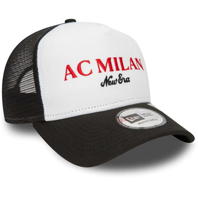 Shop New Era White Ac Milan Repreve E-frame Adjustable Trucker Hat