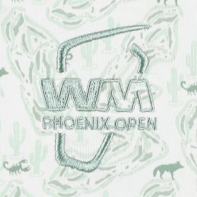 Shop Footjoy White Wm Phoenix Open Polo