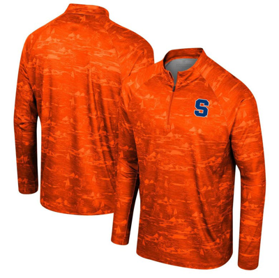Shop Colosseum Orange Syracuse Orange Carson Raglan Quarter-zip Jacket