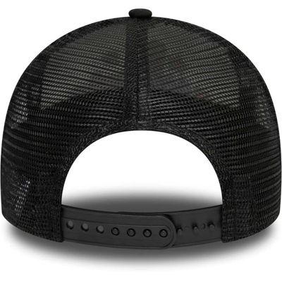Shop New Era Youth  Black Ac Milan Wordmark E-frame 9forty Trucker Adjustable Hat