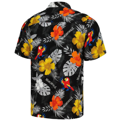 Shop Margaritaville Black Martin Truex Jr Island Life Floral Party Full-button Shirt