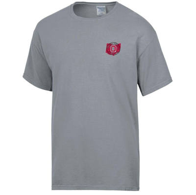 Shop Comfort Wash Graphite Ohio State Buckeyes Statement T-shirt