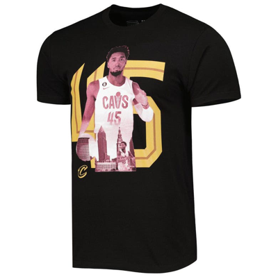 Shop Stadium Essentials Donovan Mitchell Black Cleveland Cavaliers Player Metro T-shirt
