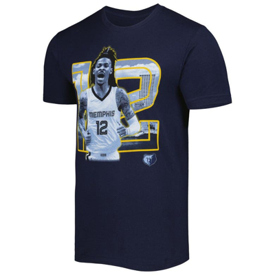 Shop Stadium Essentials Unisex  Ja Morant Navy Memphis Grizzlies Player Skyline T-shirt