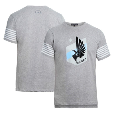 Shop Grungy Gentleman Gray Minnesota United Fc T-shirt