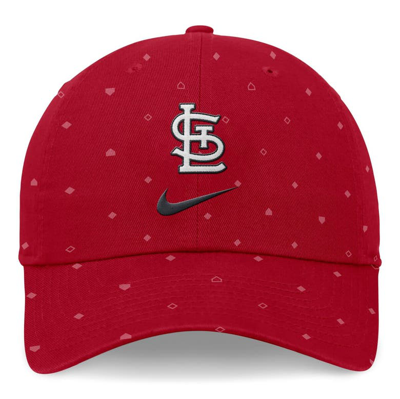 Shop Nike Red St. Louis Cardinals Primetime Print Club Adjustable Hat