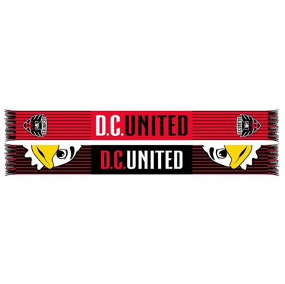 Shop Ruffneck Scarves D.c. United Mascot Scarf In Red