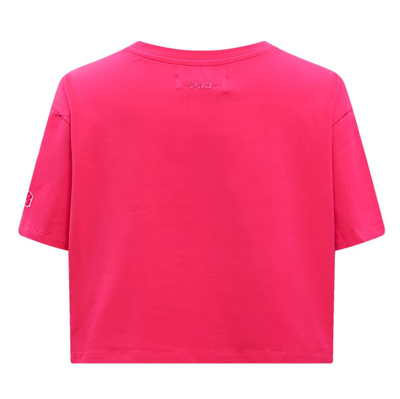 Shop Pro Standard Pink San Francisco Giants Triple Pink Boxy Cropped T-shirt