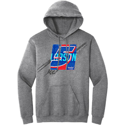 Shop Hendrick Motorsports Team Collection Heather Charcoal Kyle Larson  Pullover Hoodie