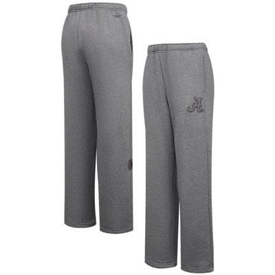 Shop Pro Standard Heather Charcoal Alabama Crimson Tide Tonal Neutral Relaxed Fit Fleece Sweatpants