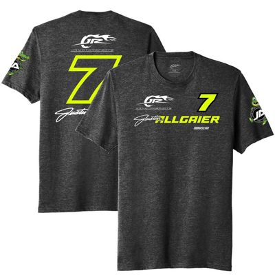 Shop Jr Motorsports Official Team Apparel Heather Black Justin Allgaier Xtreme T-shirt