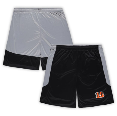 Shop Fanatics Branded Black Cincinnati Bengals Big & Tall Team Logo Shorts