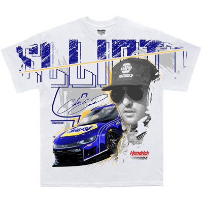Shop Hendrick Motorsports Team Collection White Chase Elliott Total Print T-shirt