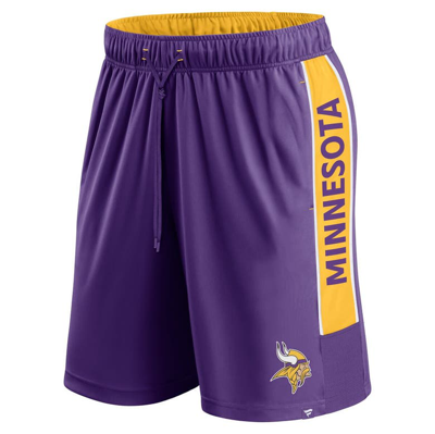Shop Fanatics Branded  Purple Minnesota Vikings Win The Match Shorts