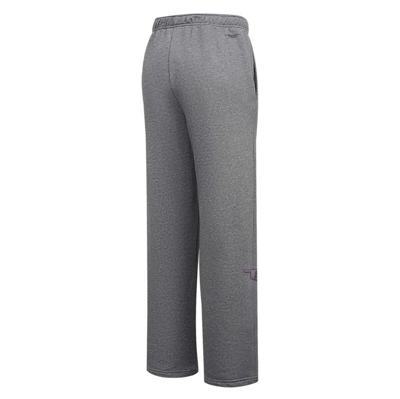 Shop Pro Standard Heather Charcoal Oklahoma Sooners Tonal Neutral Relaxed Fit Fleece Sweatpants