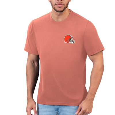 Shop Margaritaville Orange Cleveland Browns T-shirt