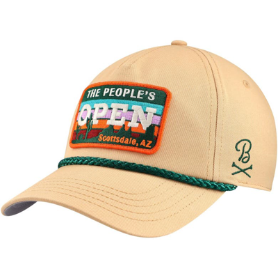Shop Barstool Golf Khaki 2024 Wm Phoenix Open Rope Snapback Hat