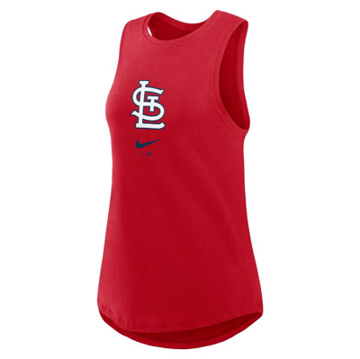 Shop Nike Red St. Louis Cardinals Legacy Icon High Neck Fashion Tank Top
