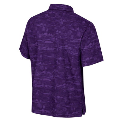 Shop Colosseum Purple Lsu Tigers Ozark Button-up Shirt