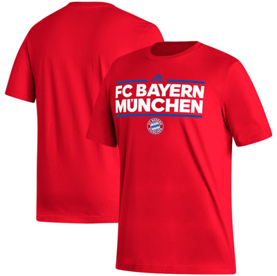 Shop Adidas Originals Adidas Red Bayern Munich Dassler T-shirt