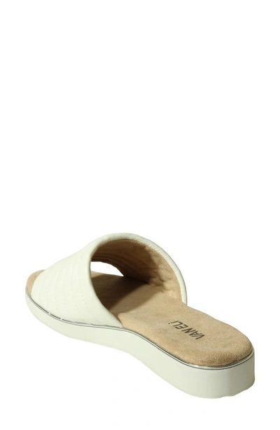 Shop Vaneli Emmera Slide Sandal In White