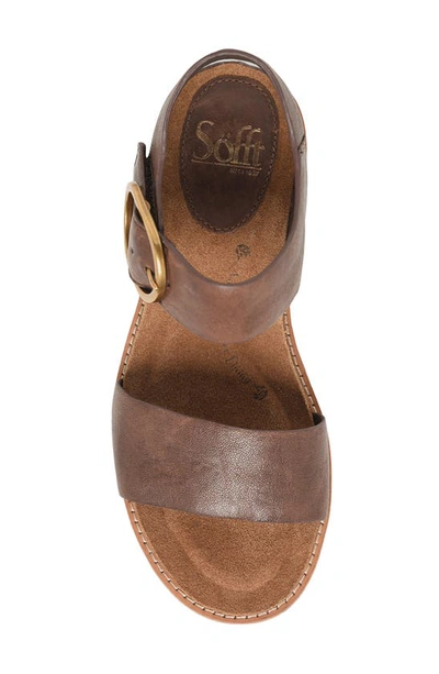 Shop Söfft Bali Sandal In Brown