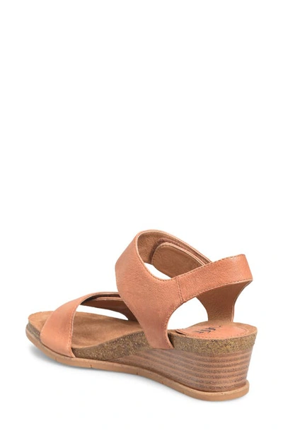 Shop Söfft Verdi Ii Wedge Sandal In Luggage