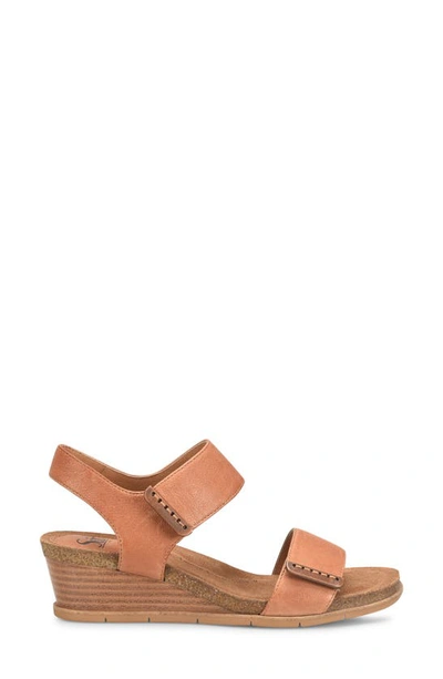 Shop Söfft Verdi Ii Wedge Sandal In Luggage