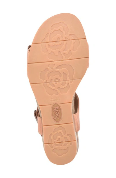 Söfft Verdi Ii Wedge Sandal In Luggage