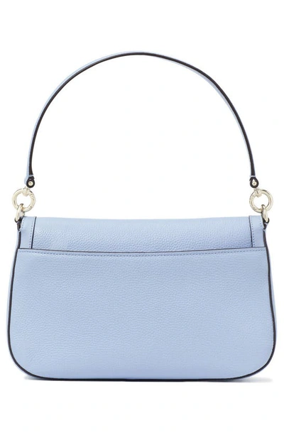 Shop Kate Spade Hudson Pebble Leather Shoulder Bag In North Star