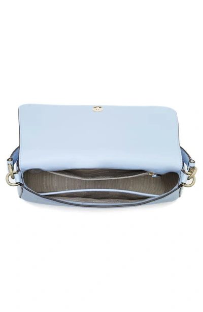 Shop Kate Spade Hudson Pebble Leather Shoulder Bag In North Star