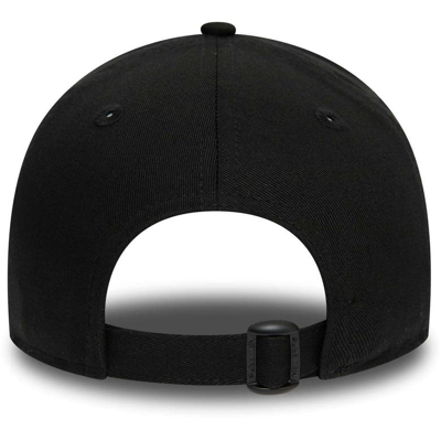 Shop New Era Youth  Black Ac Milan Wordmark 9forty Adjustable Hat