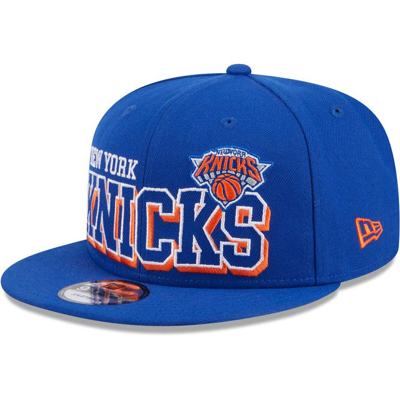 Shop New Era Blue New York Knicks Gameday 59fifty Snapback Hat