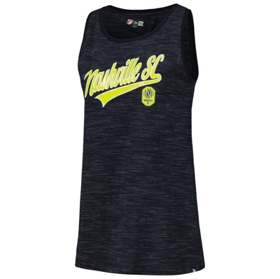 Shop 5th And Ocean By New Era 5th & Ocean By New Era Navy Nashville Sc Athletic Cross Back Tank Top