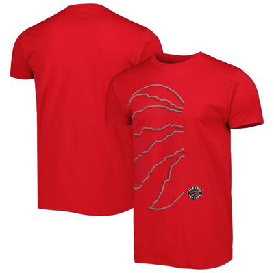 Shop Stadium Essentials Unisex  Red Toronto Raptors Element Logo Pop T-shirt