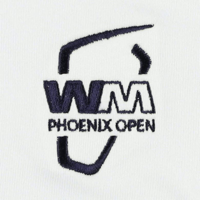 Shop Puma White Wm Phoenix Open Piped Cloudspun V-neck Polo