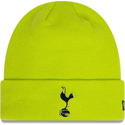 Shop New Era Neon Green Tottenham Hotspur Seasonal Color Cuffed Knit Hat