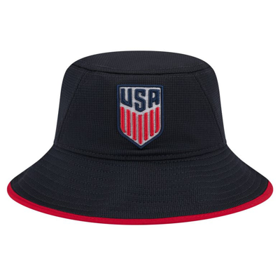 Shop New Era Navy Usmnt Bucket Hat