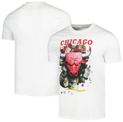 Shop Identify Artist Series Unisex Nba X Kathy Ager White Chicago Bulls  T-shirt