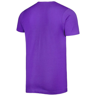 Shop Stadium Essentials Purple Los Angeles Lakers City Skyline T-shirt