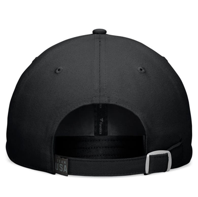 Shop Fanatics Branded Black Team Usa Blackout Adjustable Hat